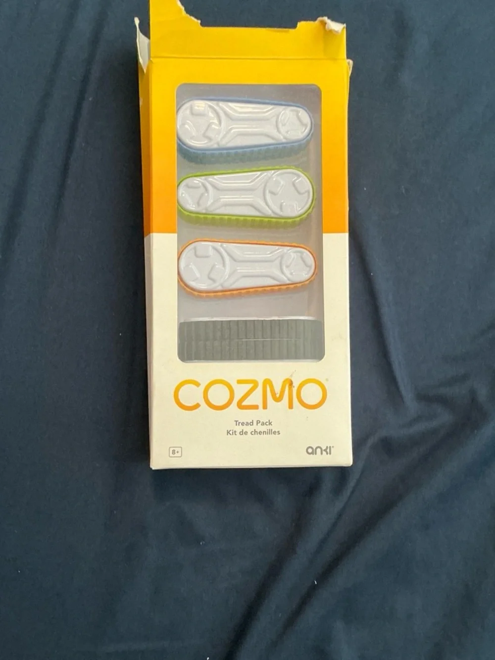 Cojiro Interactive Coding Robot Playset - White. With color tracks add on pack.